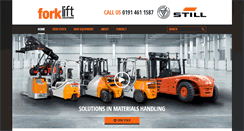 Desktop Screenshot of forkliftsolutions.info